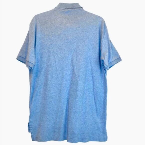 Polo by Ralph Lauren Short Sleeve Polo in Light Blue Heather Men’s M - Picture 4 of 6
